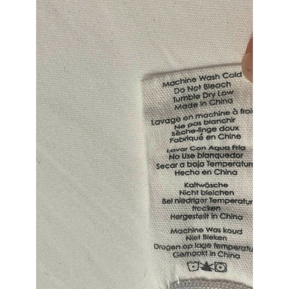 PJ Salvage Tiger Dots Pajama Pants Womens XS Ice Blue Yellow Drawstring Waist - Picture 7 of 13